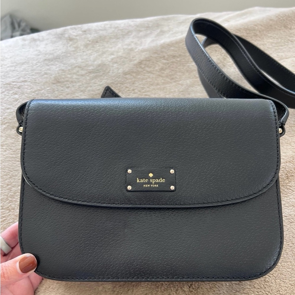 Kate Spade Charcoal Crossbody Bag